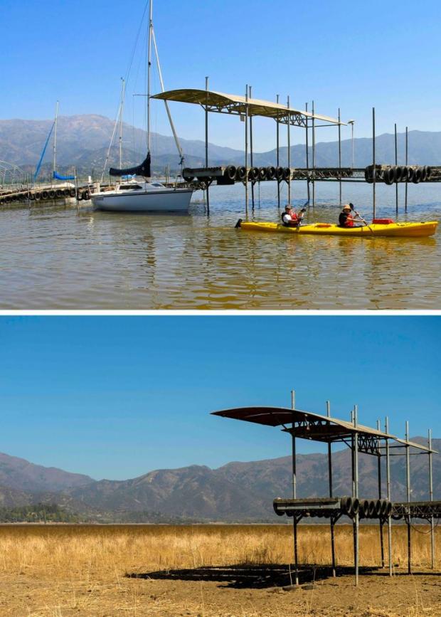 Şili’deki Aculeo Gölü tamamen yok olmuş durumda!