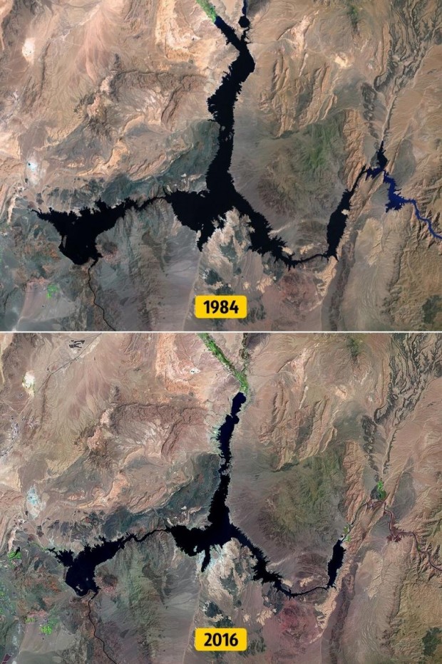 4. ABD’nin en büyük barajında yaşanan kuraklık